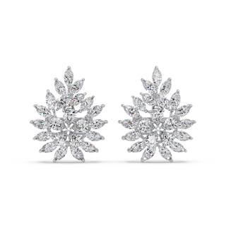 Flourishing Laurel Spray Earrings
