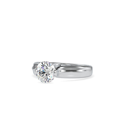 Cathedral Solitaire Ring