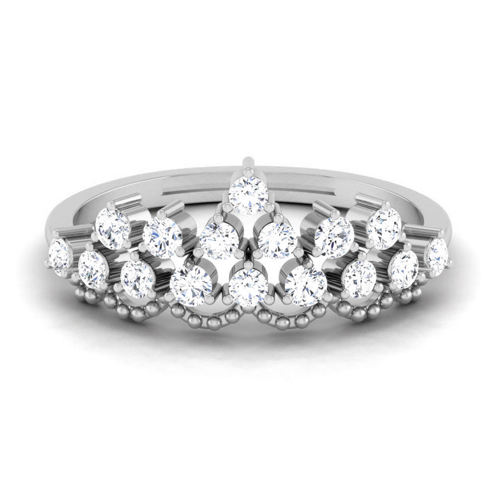 Tiara Cluster Diamond Ring