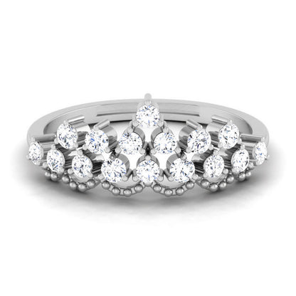 Tiara Cluster Diamond Ring