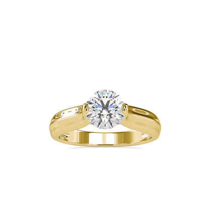 Cathedral Solitaire Ring