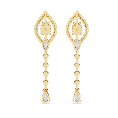 Marquise Cascade Drop Earrings