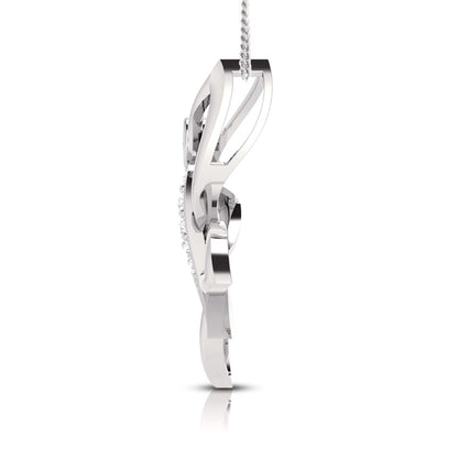Dragonfly Diamond Pendant
