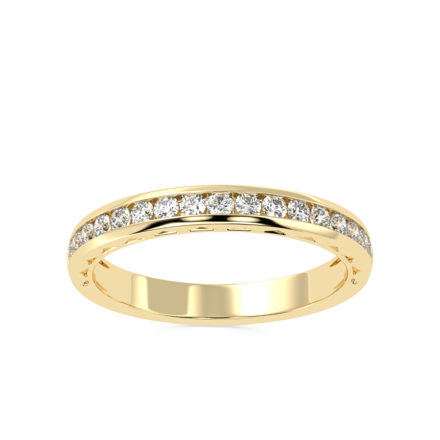 Channel Set Eternity Band