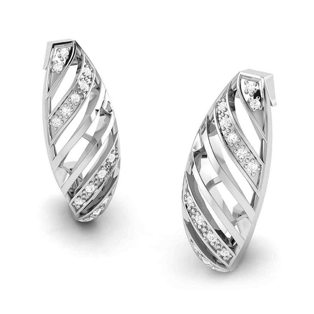 Spiral Cage Hoop Earrings