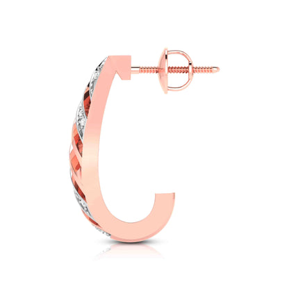 Spiral Cage Hoop Earrings
