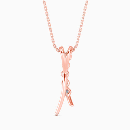Diamond Journey Drop Pendant