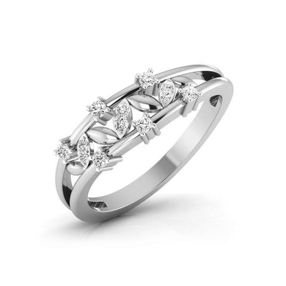 Scattered Blossom Vine Ring