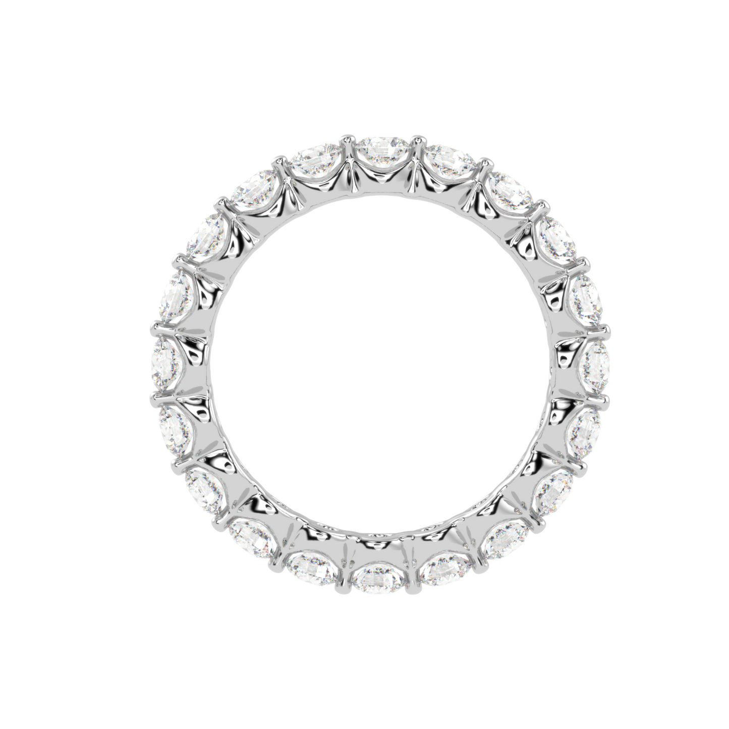 Graduated Eternity Diamond Ring