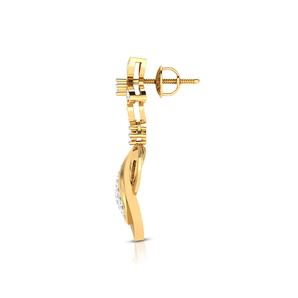 Blossom Flame Drop Earrings