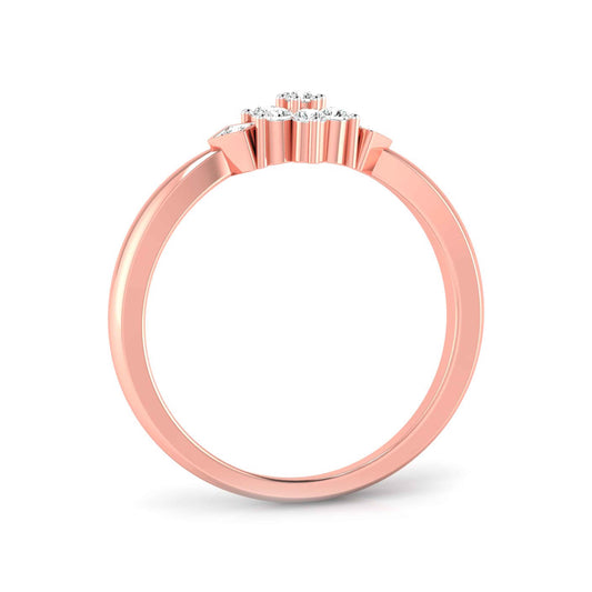 Marquise Blossom Cluster Ring