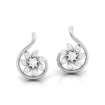 Paisley Blossom Swirl Earrings