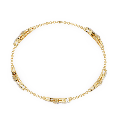 Marquise Station Chain Bracelet