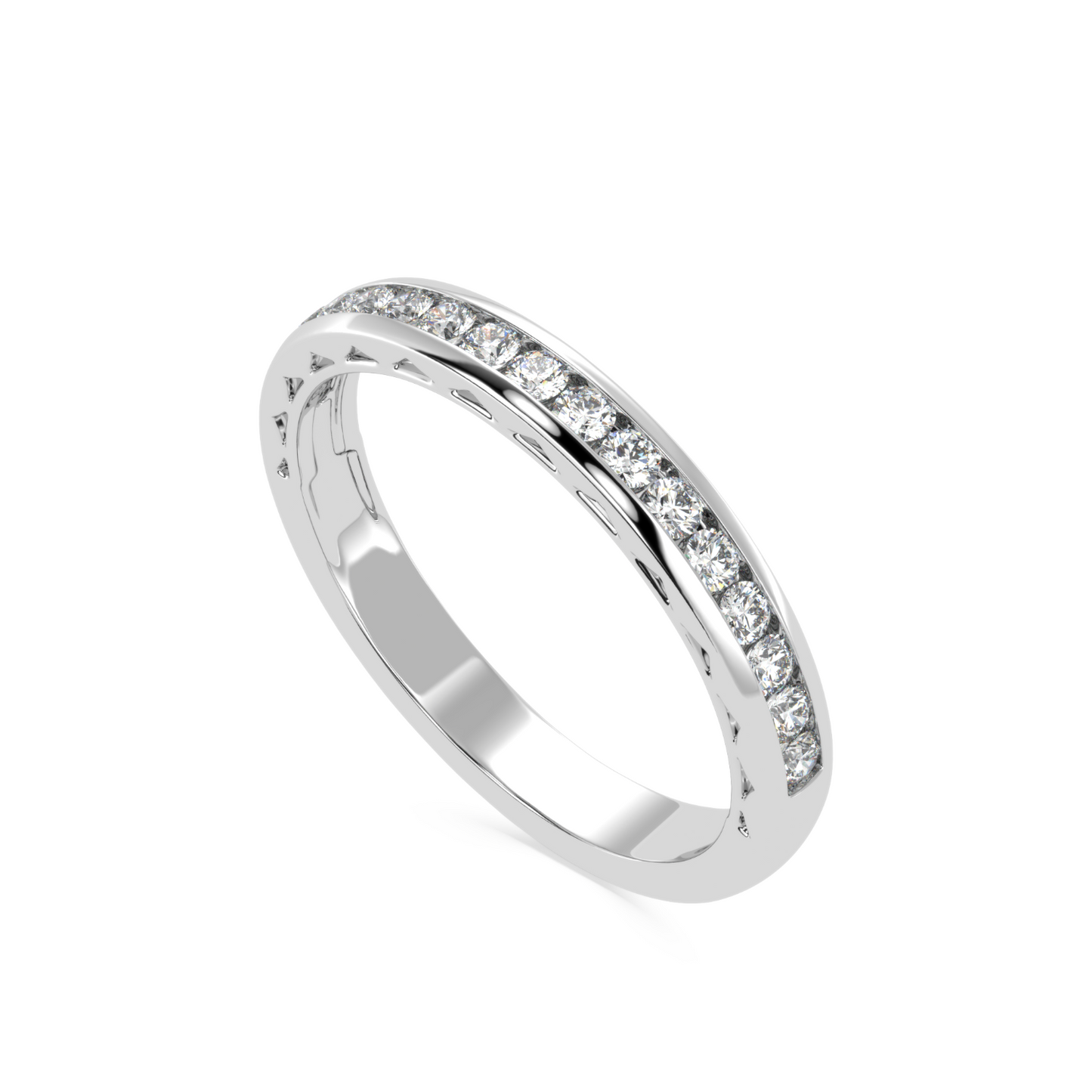 Channel Set Eternity Band