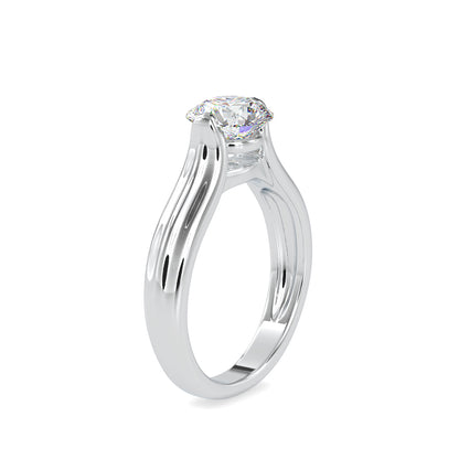 Cathedral Solitaire Ring