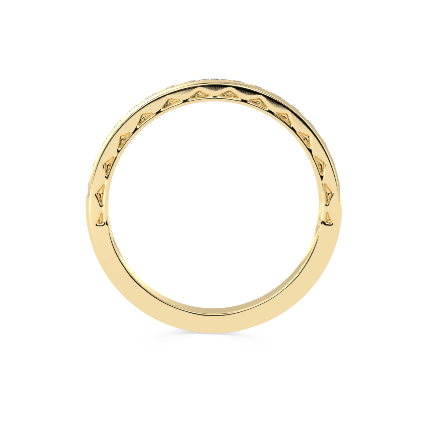 Channel Set Eternity Band