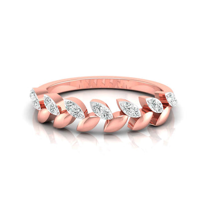 Leaf Vine Diamond Ring