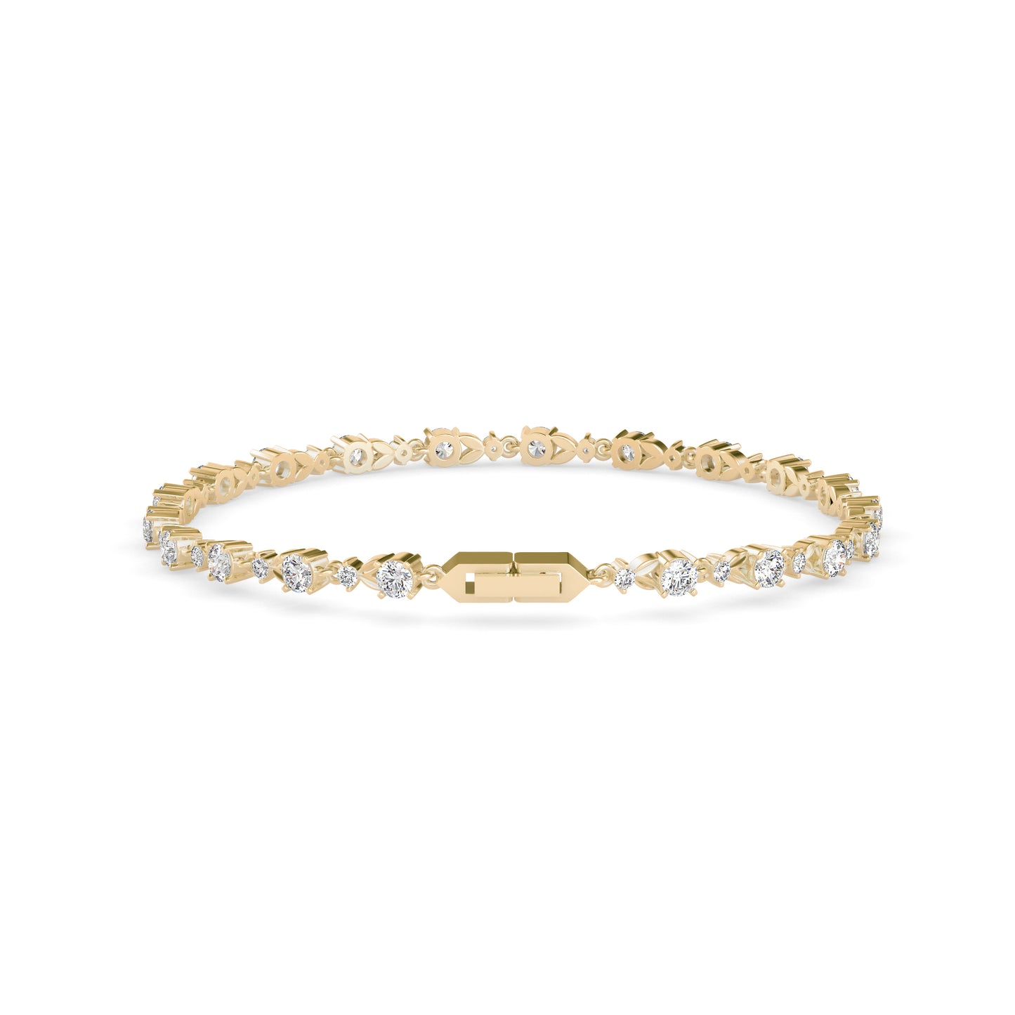 Classic Rose Tennis Bracelet