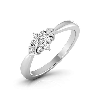 Marquise Blossom Cluster Ring