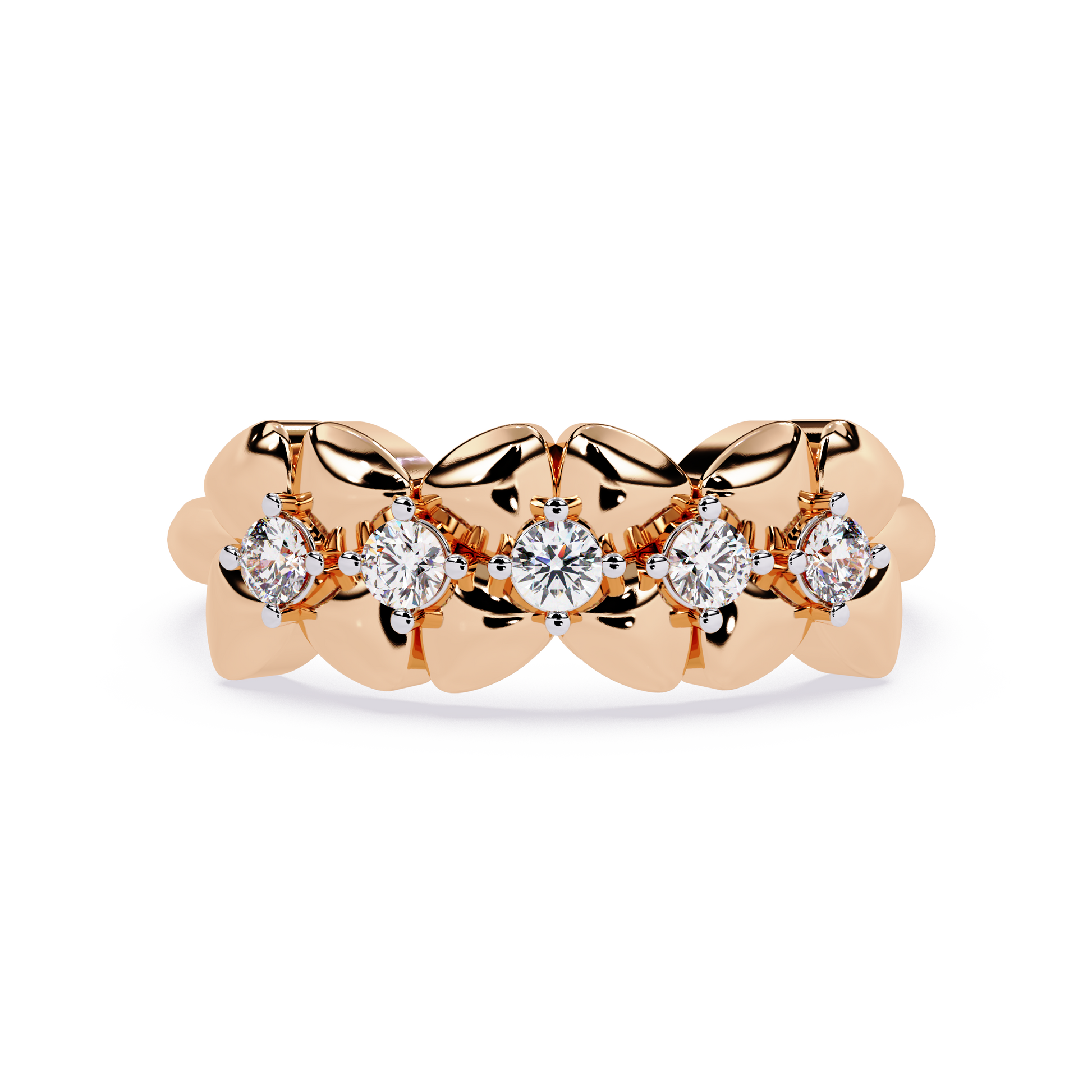 Cascading Blossom Vine Ring - Origine Diamonds lab-grown diamond jewellery