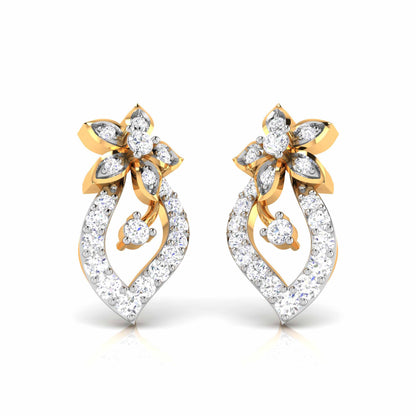 Blossom Leaf Drop Earrings