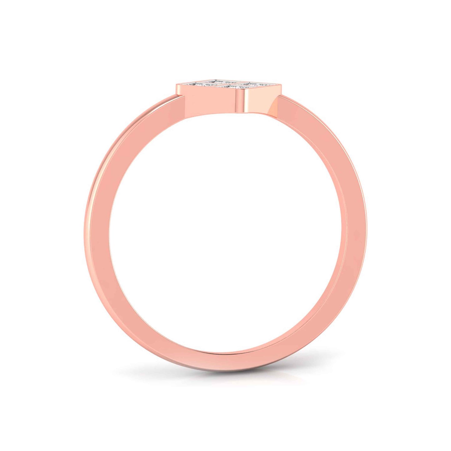 Quad Cluster Square Ring