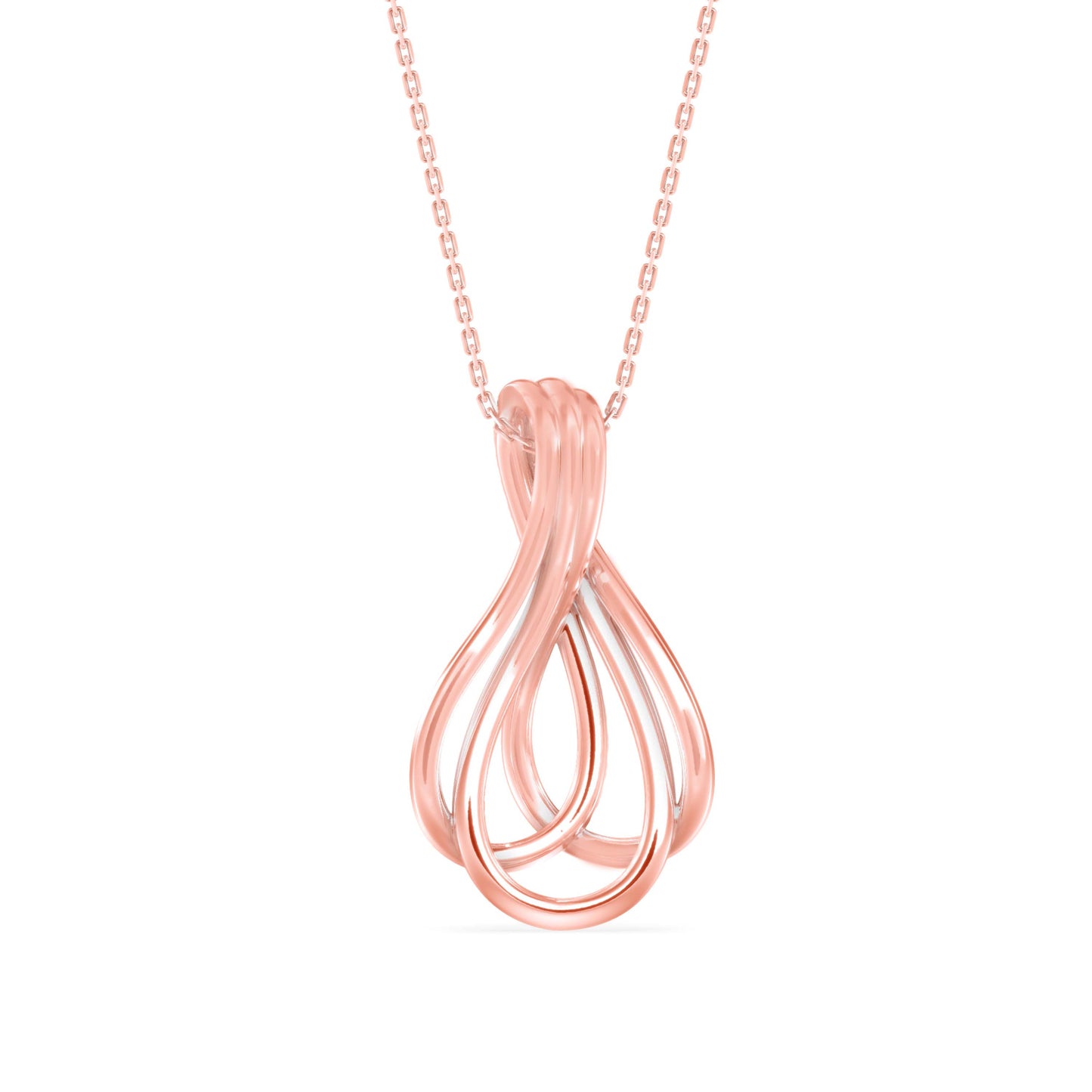 Ribbon Teardrop Pendant