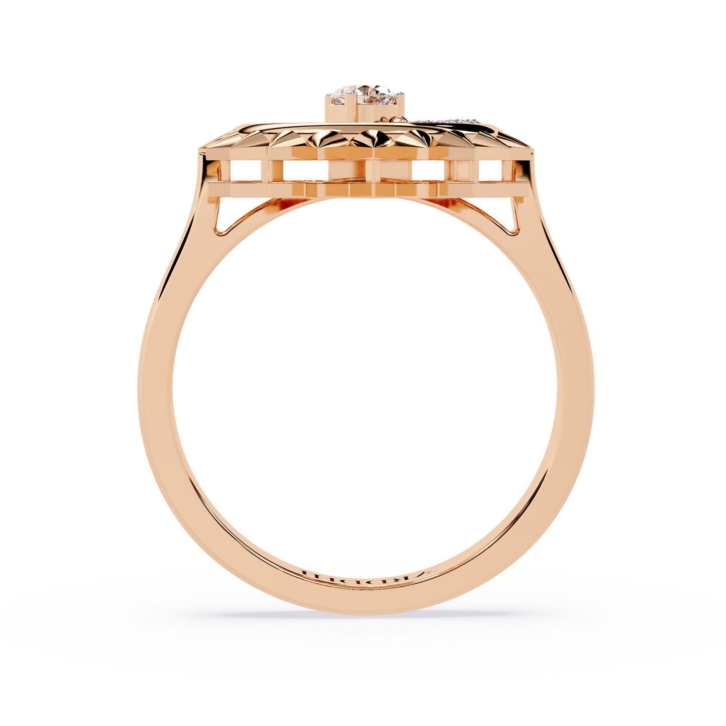 Sun & Moon Diamond Ring