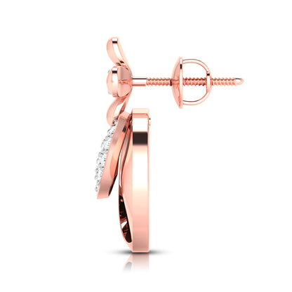Blossom Teardrop Stud Earrings