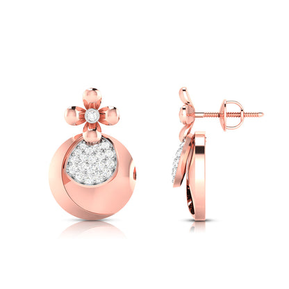 Blossom Teardrop Stud Earrings