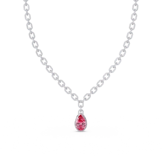 Pave Pear Drop Necklace