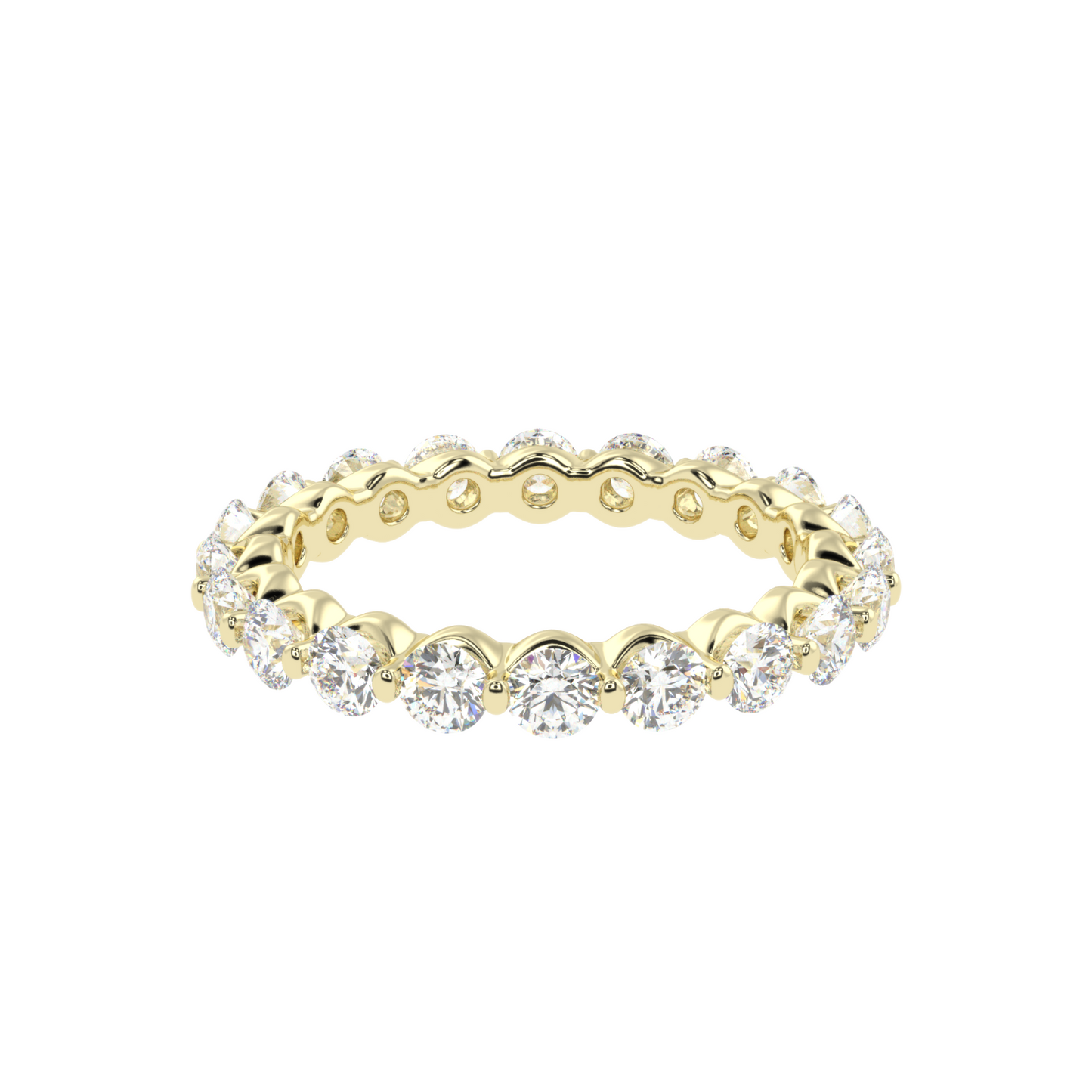 Graduated Eternity Diamond Ring - Origine Diamonds lab-grown diamond jewellery