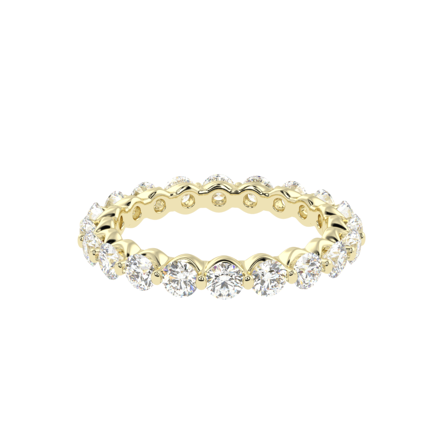Graduated Eternity Diamond Ring - Origine Diamonds lab-grown diamond jewellery