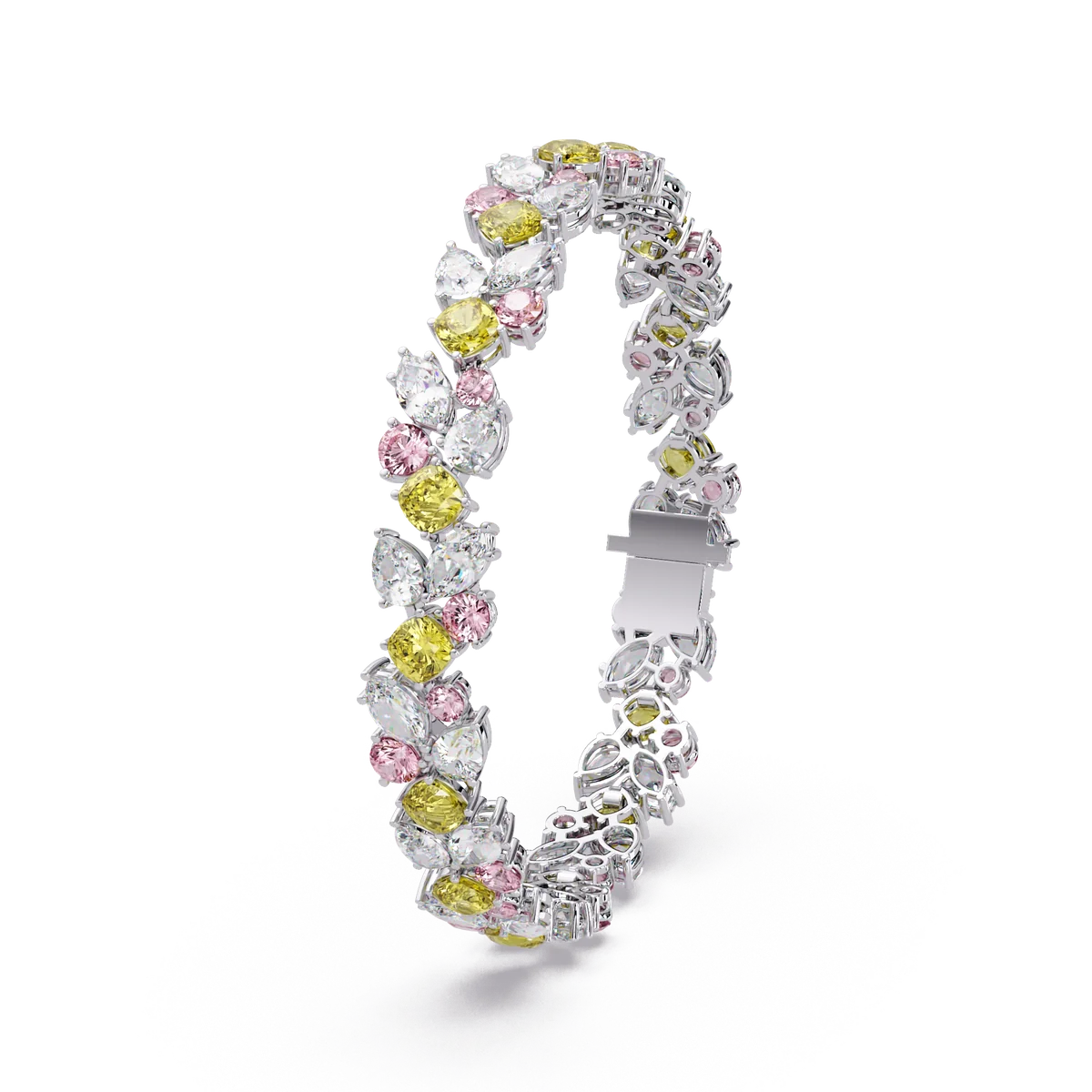 Sunlit Blush Diamond Bracelet - Origine Diamonds lab-grown diamond jewellery
