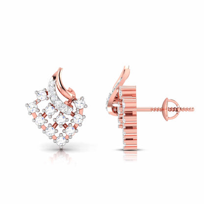 Kite Cluster Stud Earrings