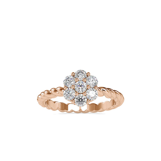 Rope Blossom Cluster Ring - Origine Diamonds lab-grown diamond jewellery