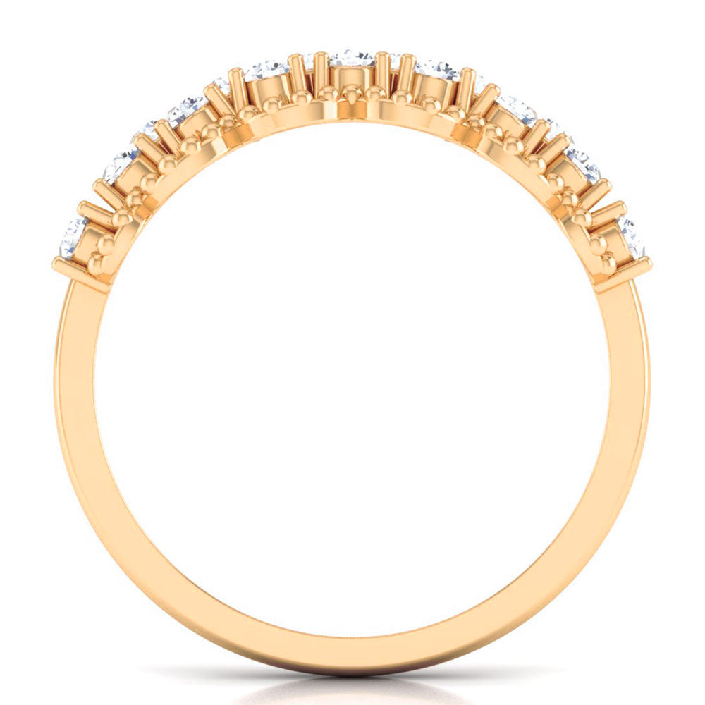 Tiara Cluster Diamond Ring