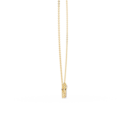 Petite Swan Diamond Necklace
