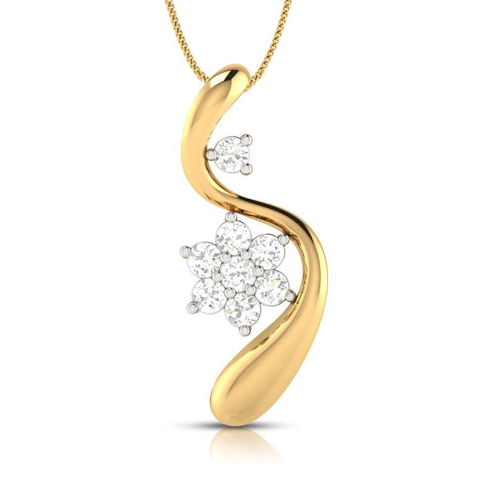 Swirl Blossom Pendant