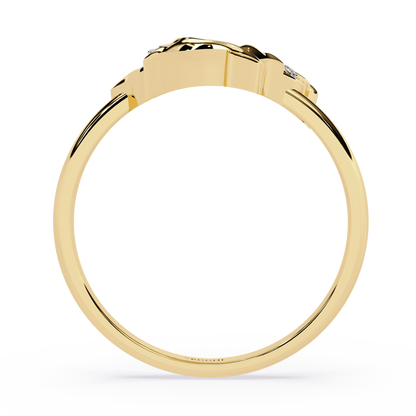 Tulip Marquise Cluster Ring