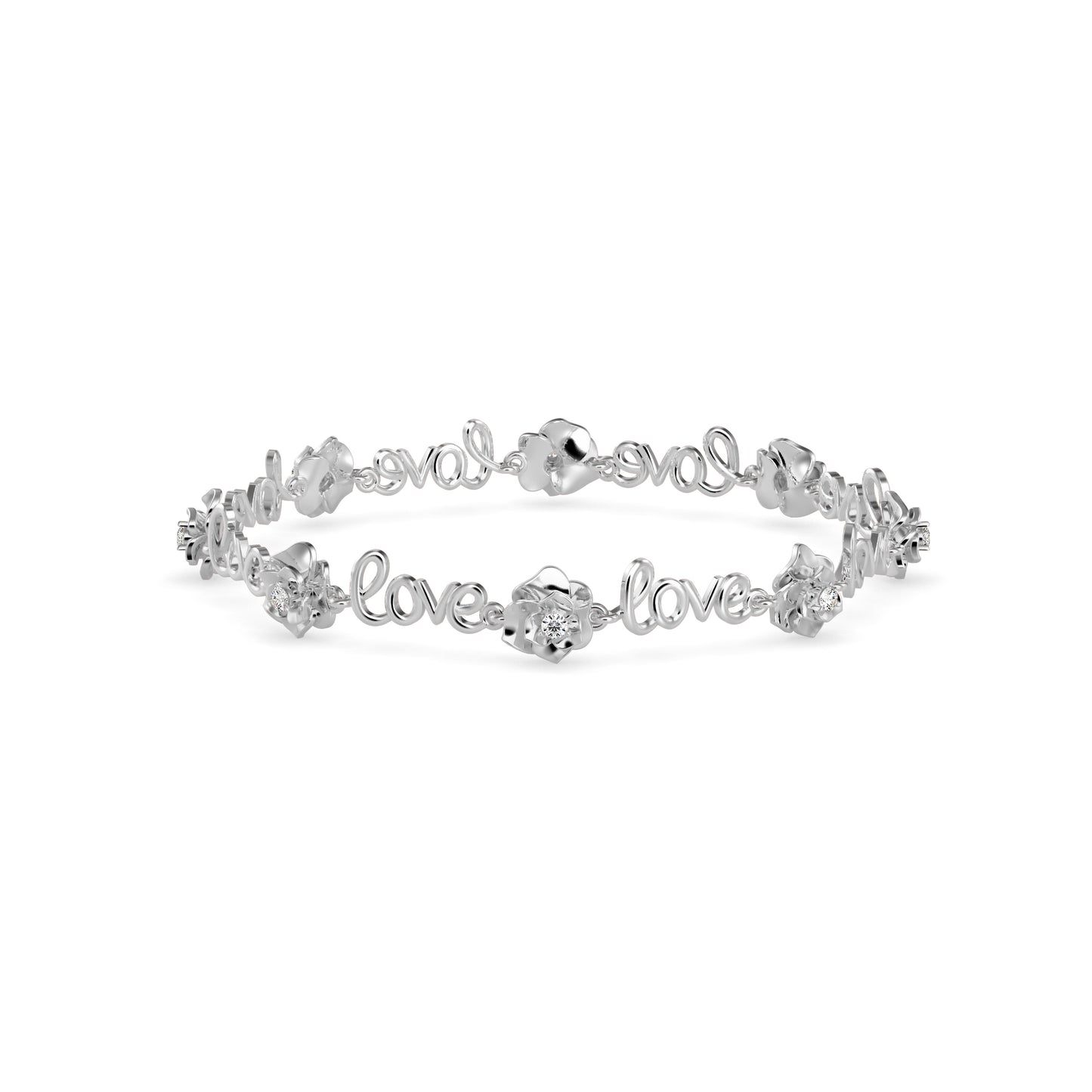 Blossom Love Diamond Bracelet