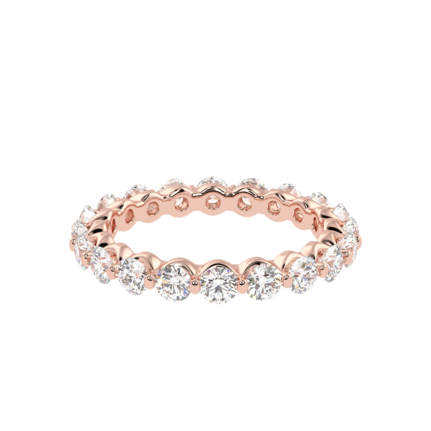 Graduated Eternity Diamond Ring