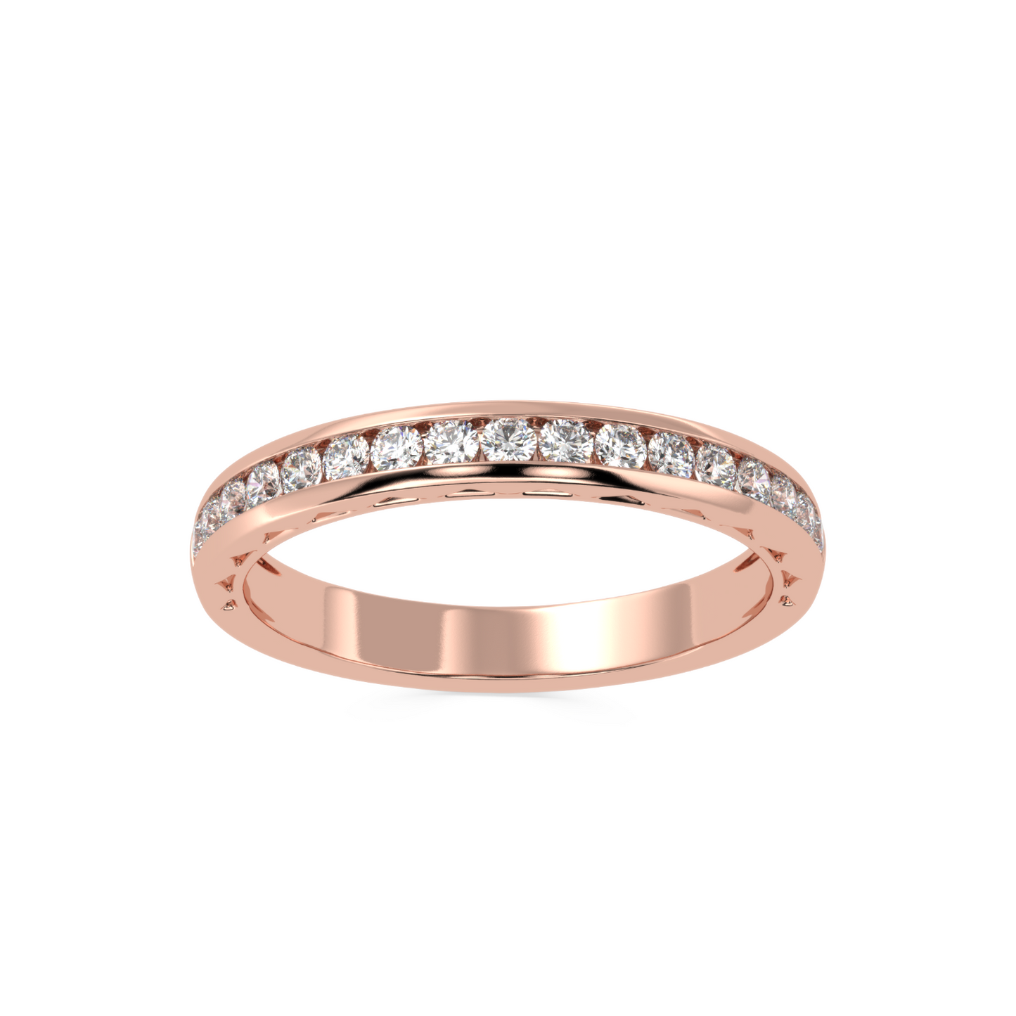 Channel Set Eternity Band