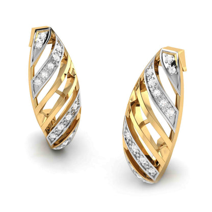 Spiral Cage Hoop Earrings