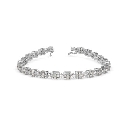 Pavé Link Diamond Bracelet