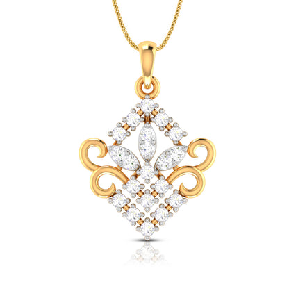 Filigree Kite Cluster Pendant
