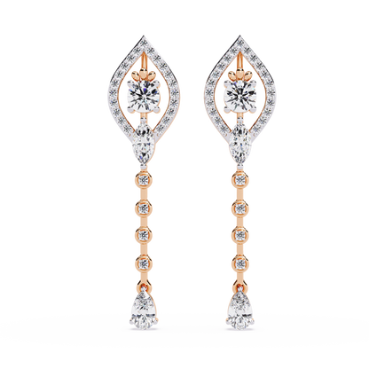 Marquise Cascade Drop Earrings
