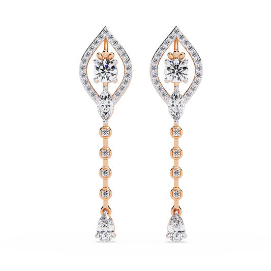 Marquise Cascade Drop Earrings