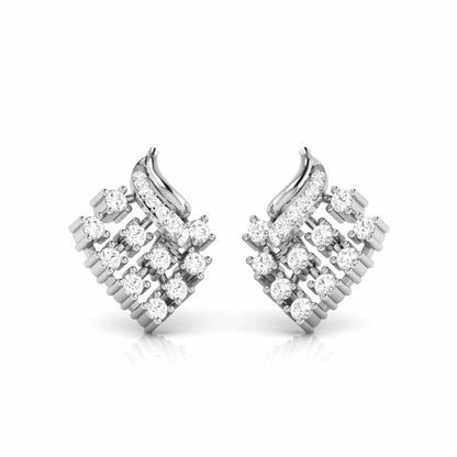 Kite Cluster Stud Earrings