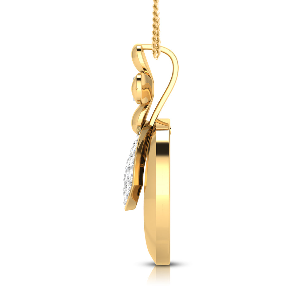 Blossom Disc Pendant